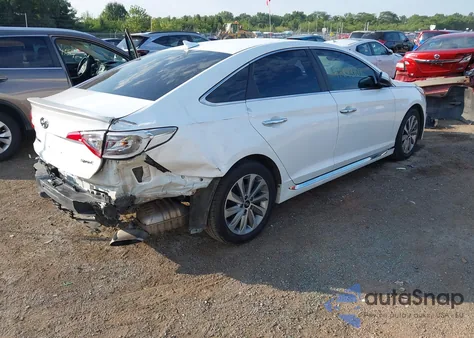 2017 Hyundai Sonata Sport from USA, damaged, VIN 5NPE34AFXHH460319